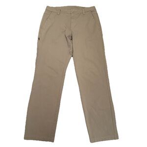 BYLT Everyday Pant 2.0 Mens 32x30 Taupe Classic  Comfort Casual Chino Preppy